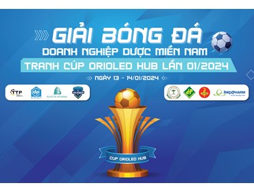 TIẾN TUẤN SẴN SÀNG RA SÂN TRONG “GIẢI BÓNG ĐÁ DOANH NGHIỆP DƯỢC MIỀN NAM TRANH CÚP ORIOLED HUB LẦN 01/2024”