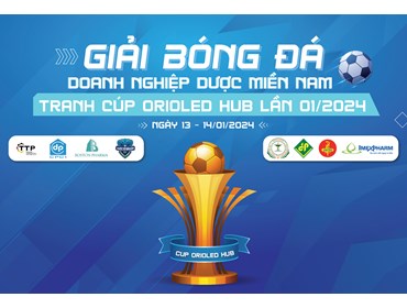 TIẾN TUẤN SẴN SÀNG RA SÂN TRONG “GIẢI BÓNG ĐÁ DOANH NGHIỆP DƯỢC MIỀN NAM TRANH CÚP ORIOLED HUB LẦN 01/2024”