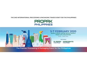 PROPAK PHILIPPINES - TRADE EVENT FOR PROCESSING AND PACKAGING INDUSTRIES