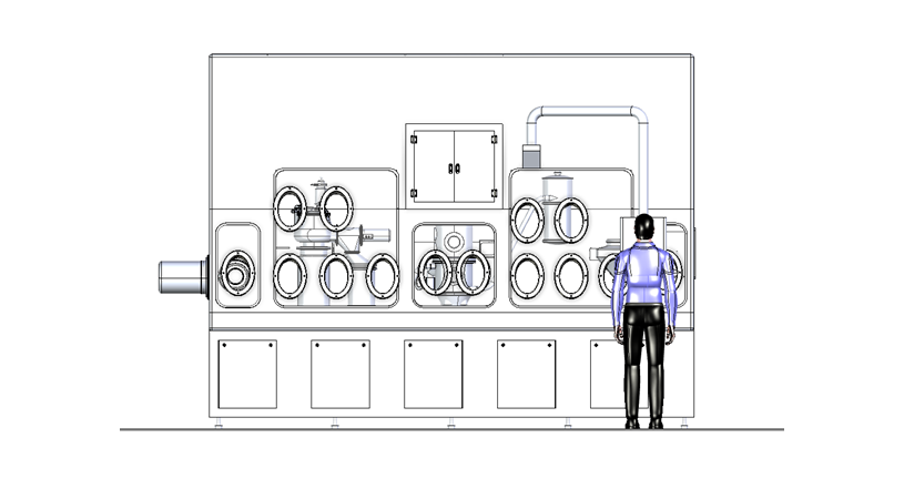 Contained Granulation Line