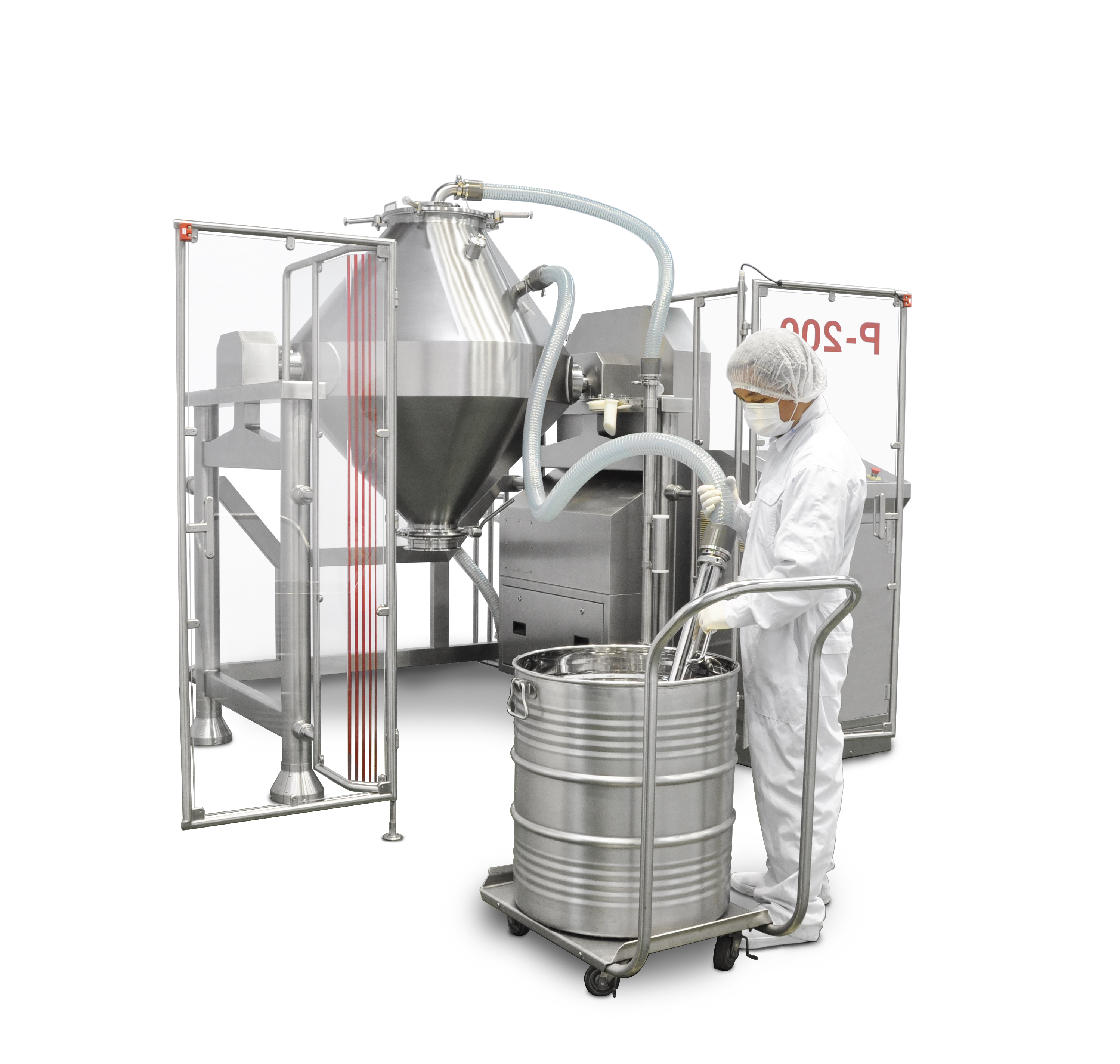 Hút xả bằng chân không