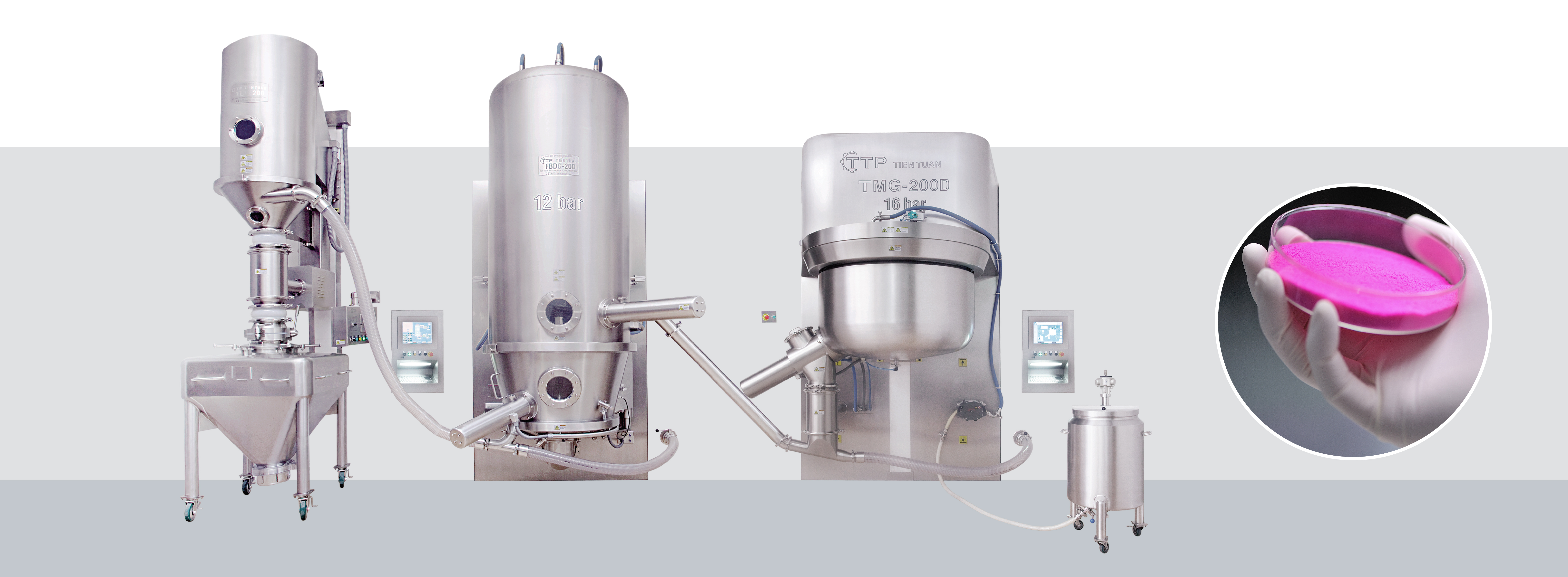 Granulation line