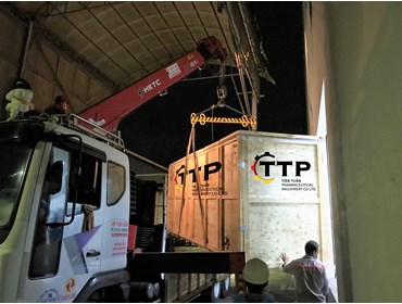 TIẾN TUẤN EXPORTS PUNCTUALLY B600 BLISTER MACHINE AMID THE PANDEMIC OUTBREAK PEAK
