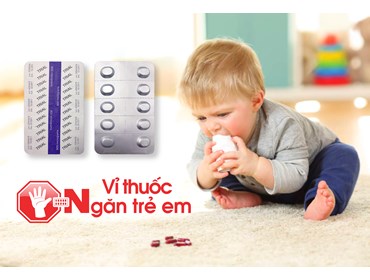 VỈ THUỐC NGĂN TRẺ EM